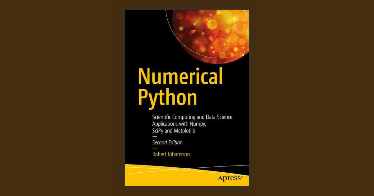 Numerical Python: Scientific Computing and Data Science Applications ...